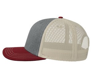 Atlantis AT212 - Atlantis Tricolor Breathable Trucker Cap