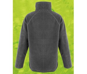 Result RS905J - Barns Zip-Neck Genanvendt Polyester Fleece