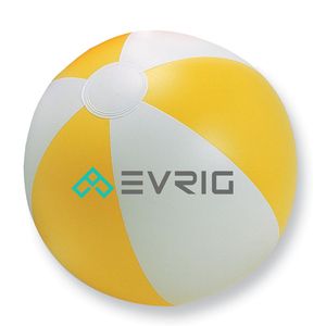 PLAYTIME Farverig Oppustelig Strandbold Ø23,5cm - GiftRetail IT1627