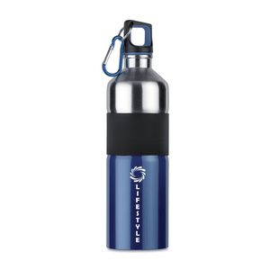 TENERE 750 ml Stainless Steel Bottle with Carabiner Hook - GiftRetail MO7490