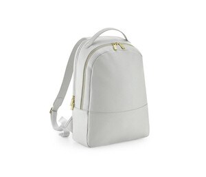 BAG BASE BG768 - Elegant Saffiano Leather-Look Laptop Backpack