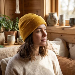 Beechfield BF243R - GENANVENDT FLEECE CUFFED BEANIE