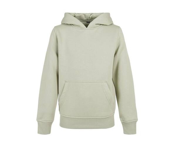 BUILD YOUR BRAND BY117 - Cozy Kids Cotton Blend Hoodie with Kangaroo Pocket
