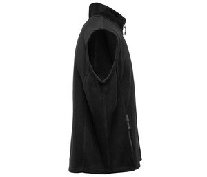 BLACK&MATCH BM500 - Contrasted polar fleece bodywarmer