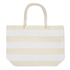 HEAVEN STRIPE Strandtaske i bomuld 220 gr/m² - GiftRetail MO2126
