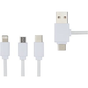 Pure 5-in-1 charging cable with antibacterial additive - EgotierPro 124184