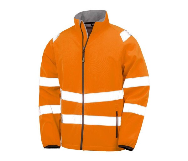 RESULT RS505X - 2-layer high visibility Softshell jacket