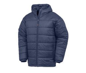 RESULT RS910X - RECYCLED HOODED PADDED PARKA