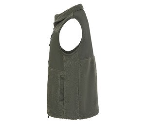 FRONT ROW FR855 - Recycled Sherpa Gilet