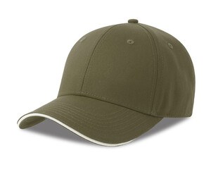 ATLANTIS HEADWEAR AT291 - 6-panel cap with sandwich piping