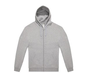 B&C ID334 - Unisex zipped hoodie sweatshirt