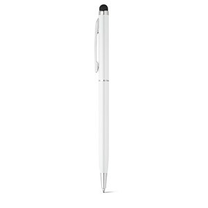 kuglepen med aluminium med drejemekanisme og stylus tip - Egotier 91624