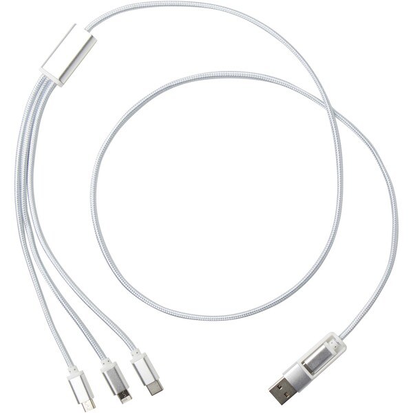 Versatile 5-1 opladerkabel i genvundet aluminium - EgotierPro 124386