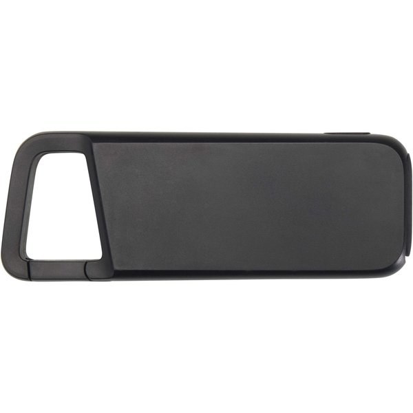 Alkes 5000 mAh 12W recycled plastic water resistant power bank with carabiner - EgotierPro 124470