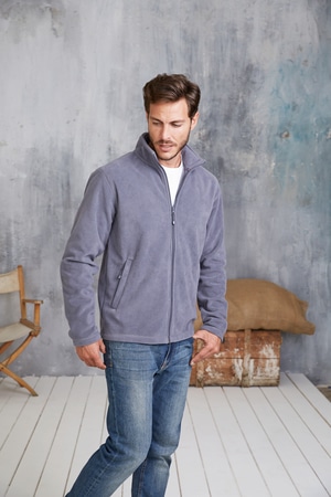 ZIP THROUGH MICRO FLEECE JACKET