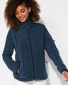 Roly SM1196 - LUCIANE WOMAN Micro fleece jakke til udendørs sport med høj hals og lange ærmer