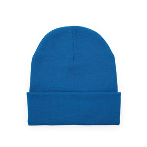 PLANET Knitted beanie with double turn-up - EgotierPro GR9009