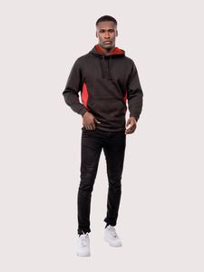 Radsow by Uneek UC517 - Premium Two Tone Hooded Sweatshirt with Contrast Panels