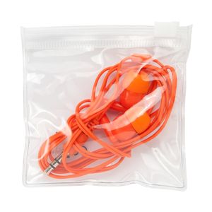 PUNK Headset presented in a transparent PVC case with self-closing