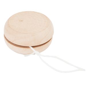 ROSKO Wooden yo-yo with a 75 cm white cord - EgotierPro JU0112