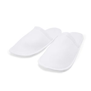 YLLIER Unisex hotel slippers in comfortable cotton/polyester with padded lining - EgotierPro ZS8151