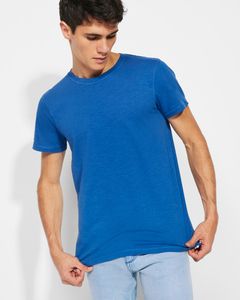 Roly CA0396 - TERRIER Kortærmet t-shirt i skråmeleret stof