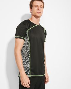 Roly CA0426 - SOCHI Raglanærmer teknisk t-shirt med sublimerede paneler
