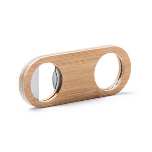 COLINS Compact design opener made of bamboo with a stainless steel interior and upper die-cast for hanging