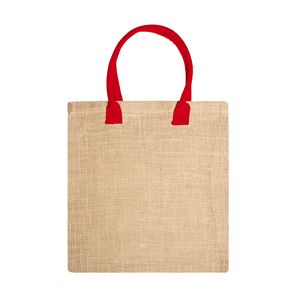 Stamina BO7149 - NIMES Natural jute bag with reinforced cotton handles in colour