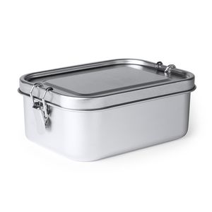 Stamina FI4069 - BRENA 304 stainless steel lunch box with safety locking system with side buckles