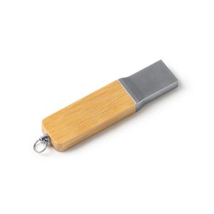NETIX USB memory stick with main structure in bamboo - EgotierPro US4198