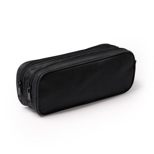 Stamina ET1337 - DILU Pencil case in 300D RPET polyester with double compartment and zipper fastening