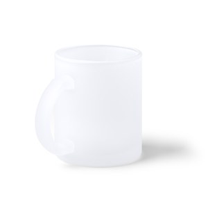 ALAMY 350 ml glass mug with frosted finish