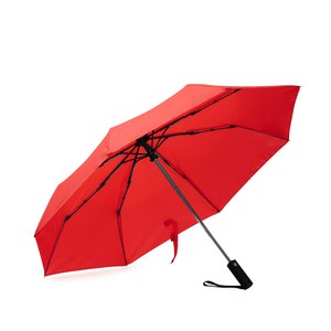 LEYKA Foldable storm umbrella with auto opening and rubber handle - EgotierPro UM1268
