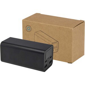 Acamar 20,000 mAh 70 W laptop powerbank af genvundet aluminium - EgotierPro 124440