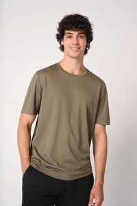 iDeal Basic Brand IB300 - Mercury men's polyester t-shirt