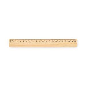 RULER20 Lineal af træ 20 cm - GiftRetail MO2917