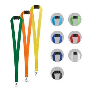 Lanyard'In 95125 - Polyester lanyard with safety clasp