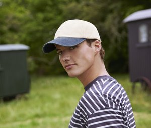 BEECHFIELD BF673 - Contrasting 6-panel cap