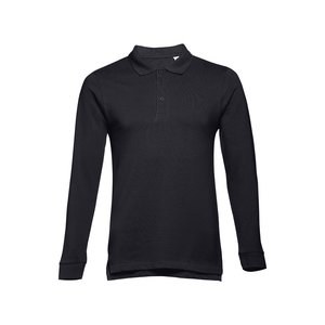 TH Clothes 11173 - Langærmet poloshirt til mænd