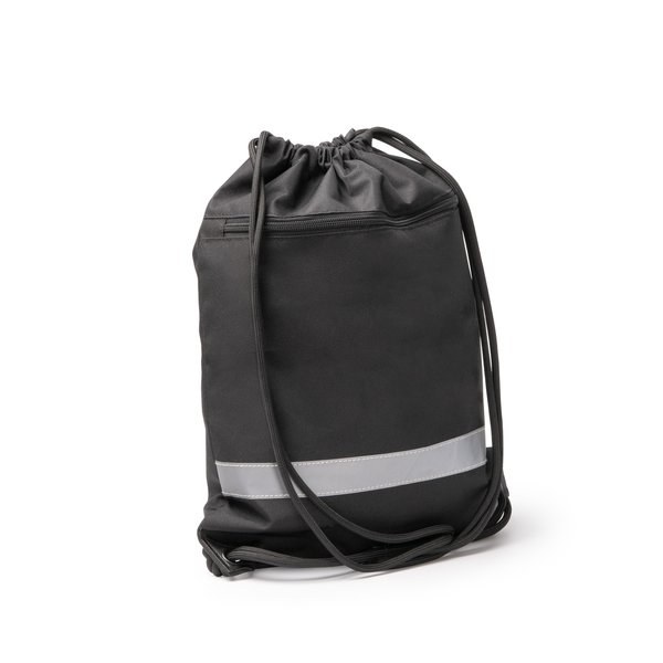 LUCIO Adjustable drawstring backpack made from RPET 300D