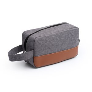 Stamina NE1498 - TOSUN Toilet bag made of RPET recycled polyester with PU leather