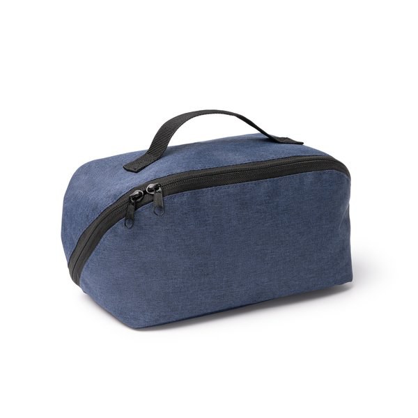 NAOMI Toiletry bag made from RPET 600D with diagonal zip closure
