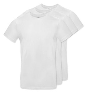 Pack of 3 B&C BC03T - Men's Modern Ringspun Cotton T-Shirt