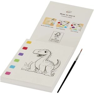 Quell colouring book and water brush pen set - EgotierPro 106441