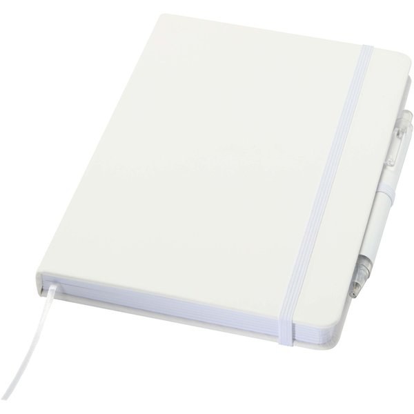 Spectrum A5 recycled notebook and ballpoint pen set