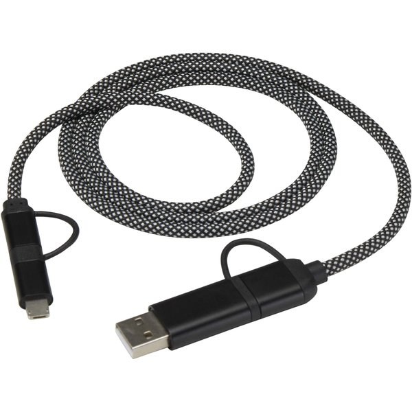 SMART 65W 100 cm RCS certified magnetic 5-in-1 charging cable