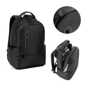 17" laptop rucksack made from 150D nylon with 2 padded compartments - Egotier 92530